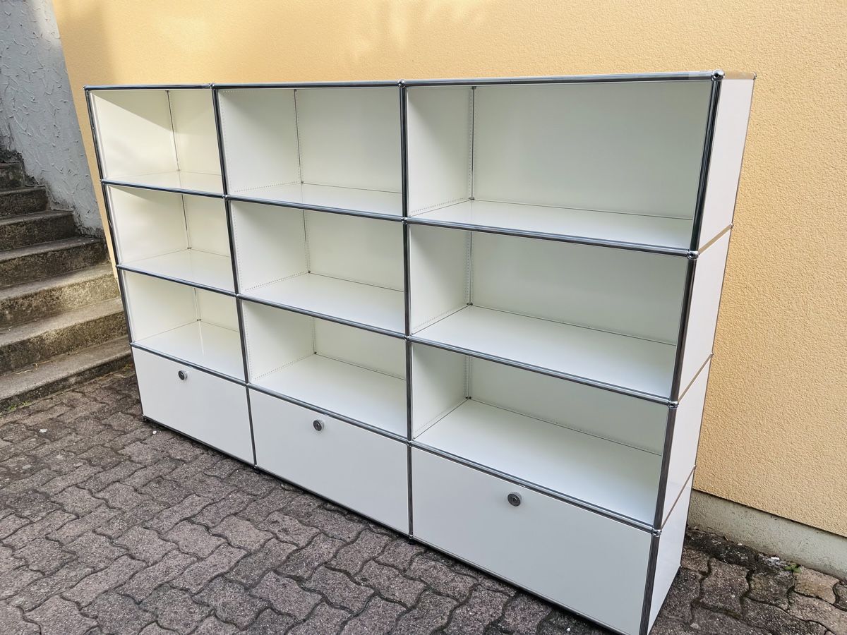 Scaffali: USM Haller Sideboard Reinweiss 3x4 – Usato da Dietikon venduto da Kumar_Occasionen 3