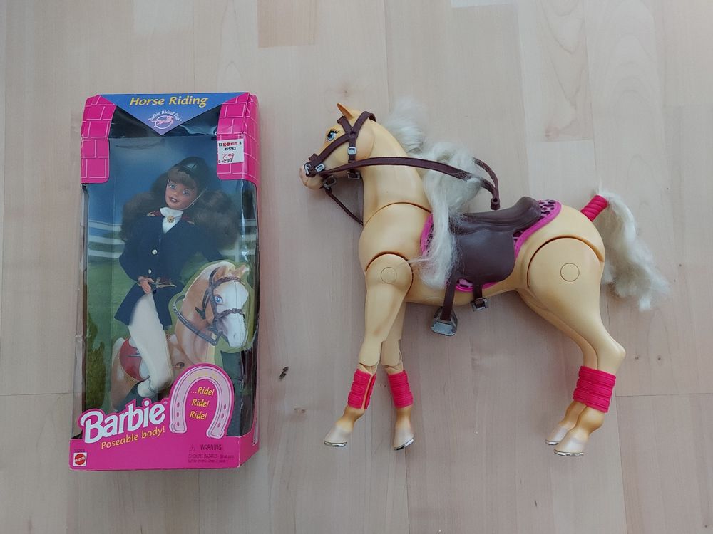 Barbie Horse Riding equestre amazone 27239 vintage [cletius