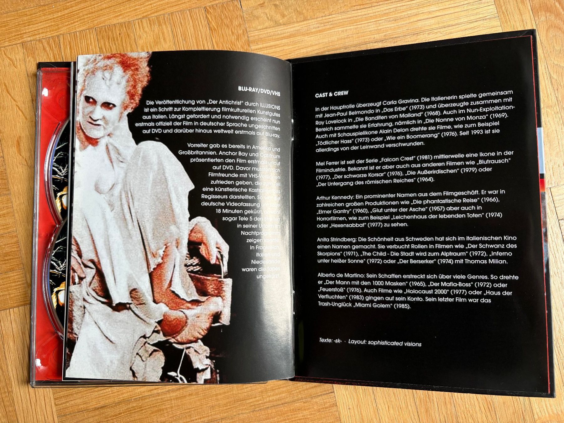 Tutti i DVDs: Schwarze Messe der Dämonen - Antichrist -Mediabook - Blu-ray – Nuovo (secondo la descrizione) da Zürich venduto da Malcom 2