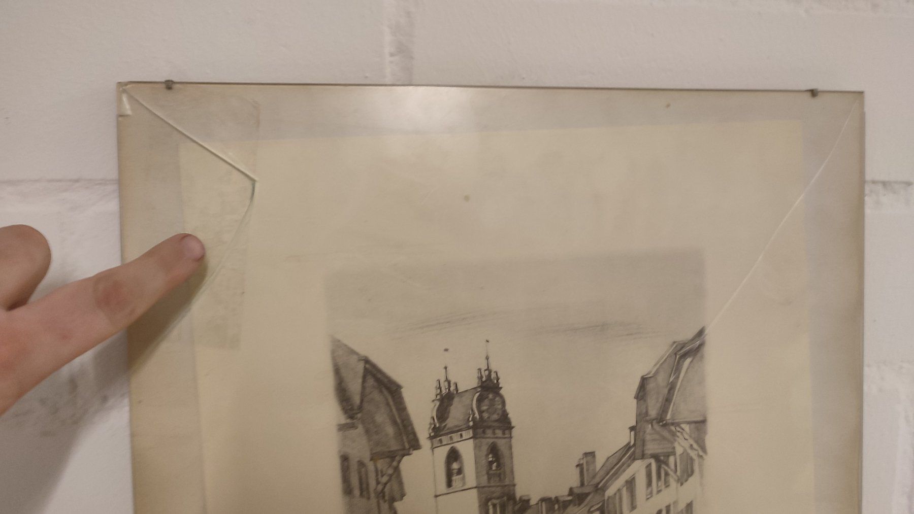 Foto & Immagini: Wunderschönes altes Bild Max Burgmeier   Aarau – Usato da Gelterkinden venduto da MYSTOREFORYOU4460ART 5