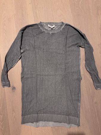 Diesel Strickpullover, lang, Grösse M, Grau