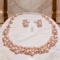 Parure Or et Perles