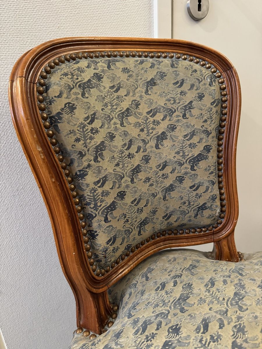 Chaises: Alte Stuhl gepolstert – D'occasion à Obfelden par cesarina10 8