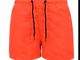 3 Stück Badehose,Shorts Blau,Orange,Grün Grösse M/L NEU