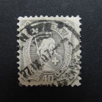 1907 Nr. 89A gestempelt SBK Fr. 300.-