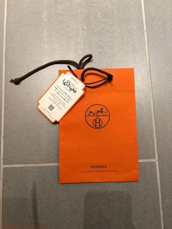 HERMES Paper bag - Japan edition " La Lanterne" 21 x 14 cm