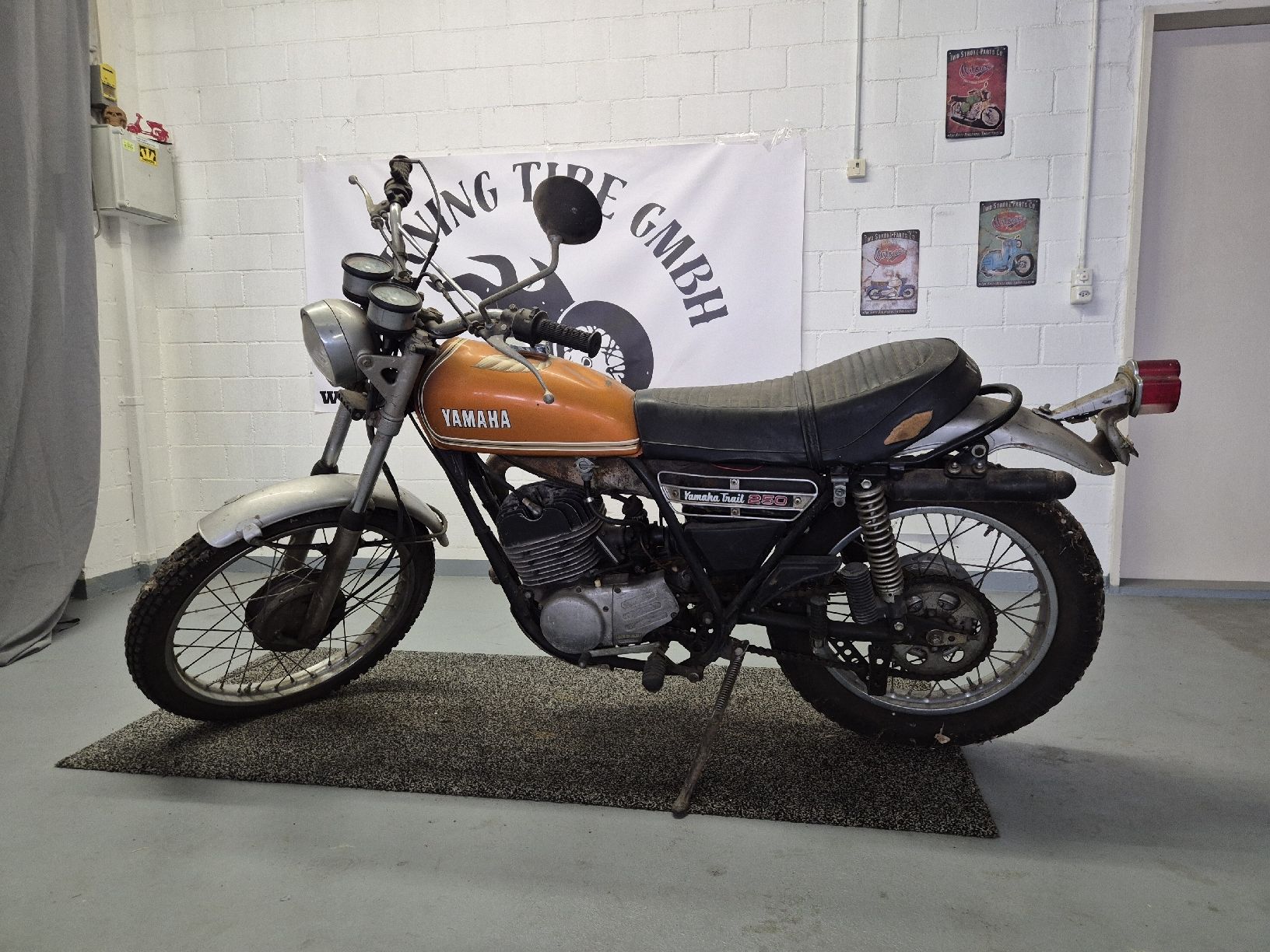 Strada: Yamaha Trail DT 250 – Difettoso da Wynau venduto da Bastel87