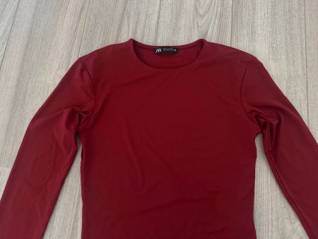 Bordeau Oberteil von ZARA Gr. S