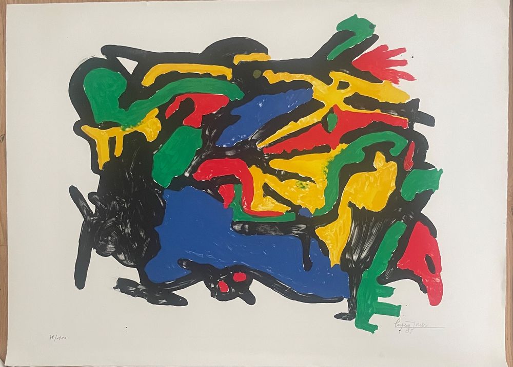 Eugéne Lonesco (1909-1994) Grosse Litho Handsig | Kaufen auf Ricardo