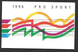 Markenheftchen W80 Pro Sport ET 12.3.1996