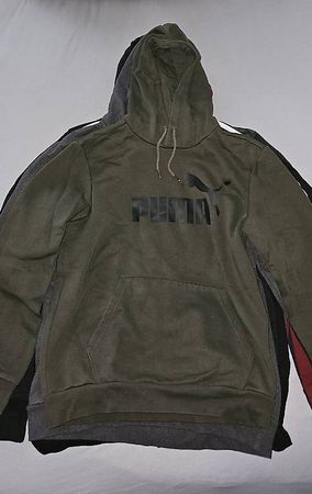 Puma Hoodie olivgruen