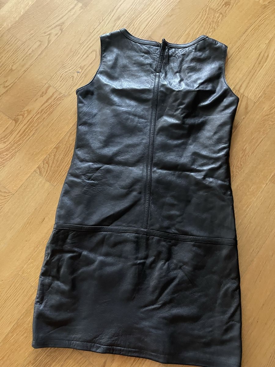 Kleider: Kleid Echtlederkleid schwarz Gr. S Lederkleid – Gebraucht aus Rüschlikon von Lajniii 3