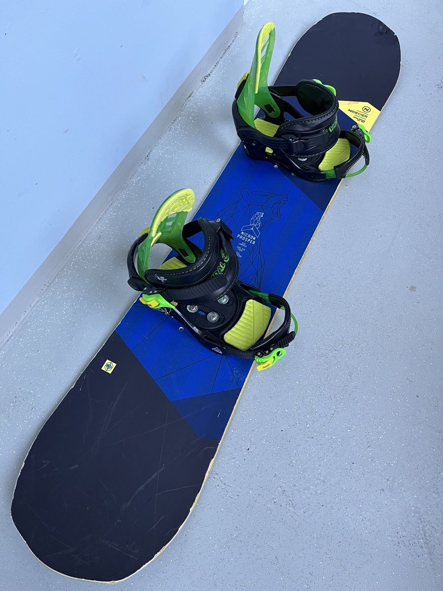 Nidecker Board: Nidecker Snowboard 130cm inkl. Bindung – Usato da Horgen venduto da pupcia01