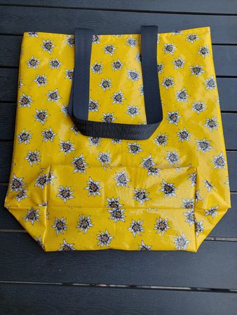 Tasche Einkaufstasche mit Edelweiss Muster