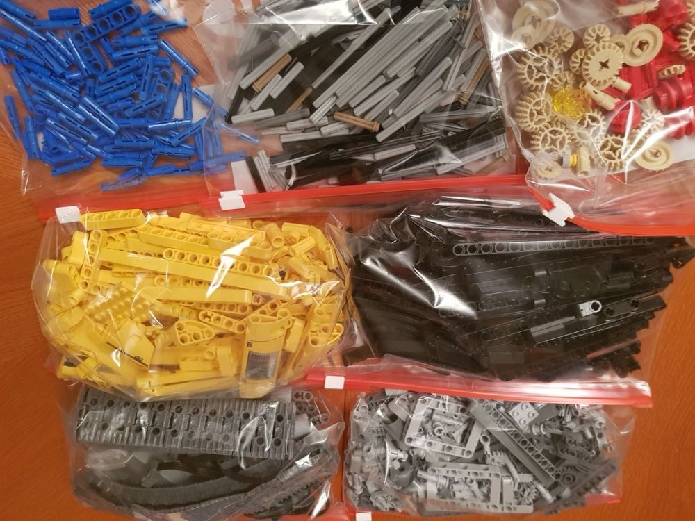 Lego Technic 8043 Bagger ferngesteuert mit Motor + Licht (Gebraucht) in ...