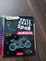 Kratz-Spass Fahrzeuge - Malbuch für Kinder NEU