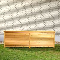 Mucola 170CM XXL Holz Bank Auflagenbox