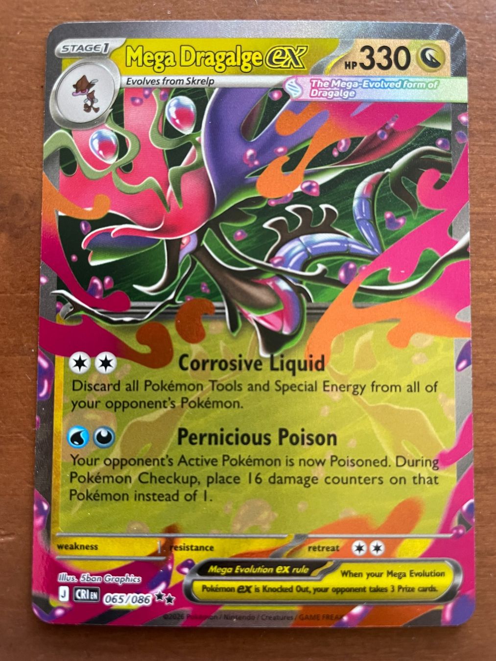 Pokémon Carte collezionabili: Pokemon Mega Dragalge eX (Versand gratis) – Nuovo (secondo la descrizione) da Chur venduto da Angerson