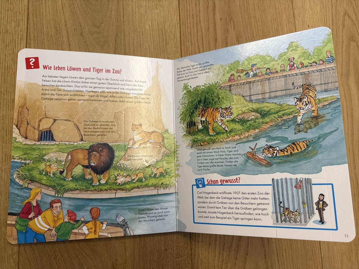 Libri: Buch Was Ist Was Junior - Im Zoo – Nuovo (secondo la descrizione) da Raron venduto da cathy123 1