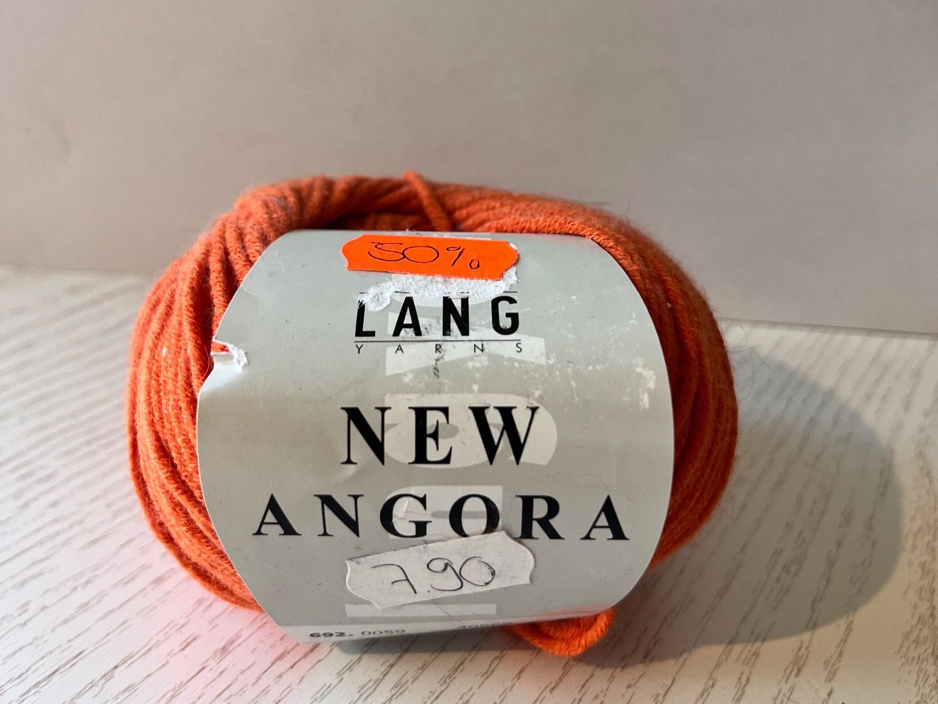 Lang Yarns Lana: 1 Knäuel New Angora Lang Yarns – Nuovo (secondo la descrizione) da Büsserach venduto da bor_s88m