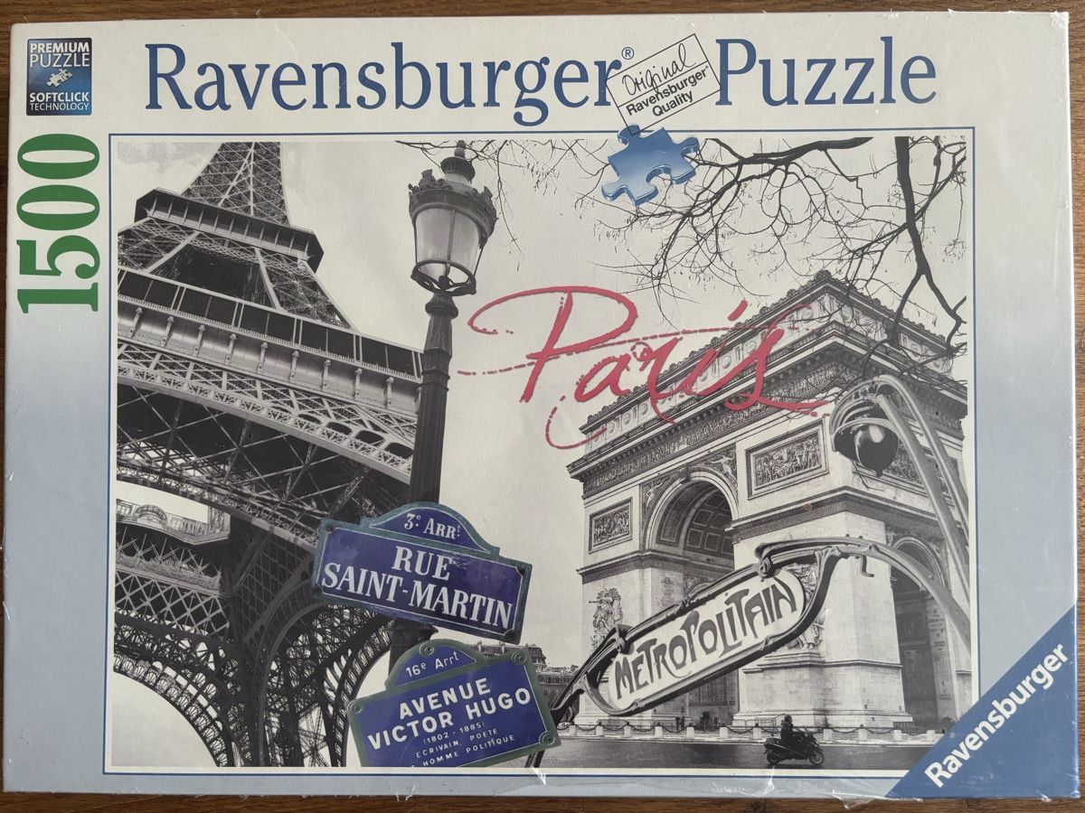 Ravensburger Puzzles: Puzzle Ravensburger Paris mon amour 1500 pièces – Neuf avec emballage d'origine à Cudrefin par sdz_trl6