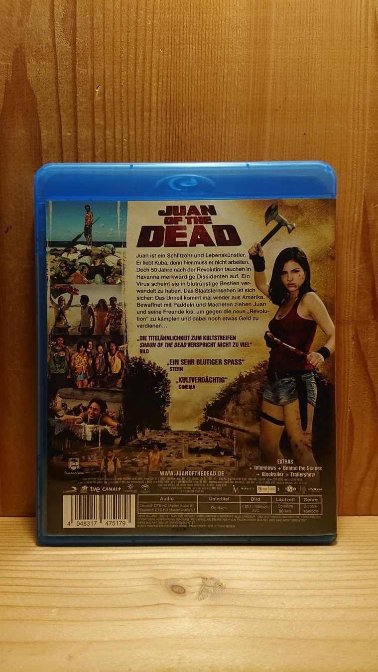 Tutti i DVDs: JUAN OF THE DEAD Blu-Ray – Usato da Wilderswil venduto da Exebub 1