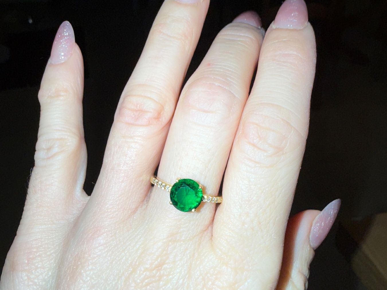 Anelli: Bague Émeraude Coquette – Nuovo e nell'imballaggio originale da St-Maurice venduto da Sandrinette123 3