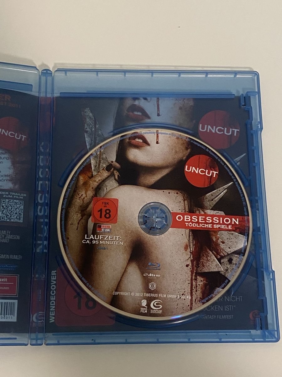 Tutti i DVDs: Obsession Blu-ray – Usato da Oensingen venduto da mig_99db 2