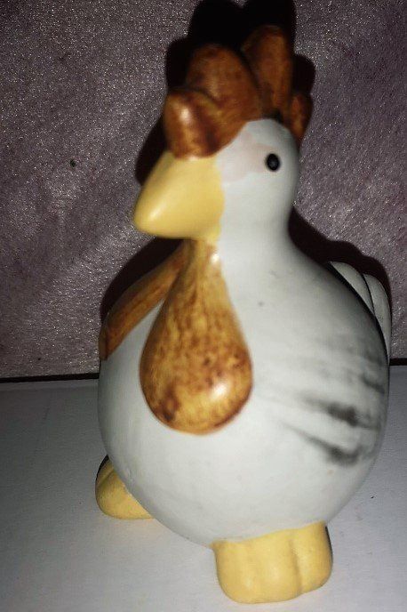 Statuette: Ostern Hahn aus Keramik – Nuovo (secondo la descrizione) da Lutzenberg venduto da Pinschi01