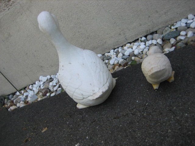 Statuette: 2 Enten / Gänse aus Ton – Usato da Winterthur venduto da Lunaticalpha1 4