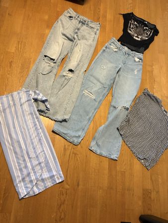 Grosses Kleiderpaket Mädchen Gr. 36 Jeans, Shirts, Hosen