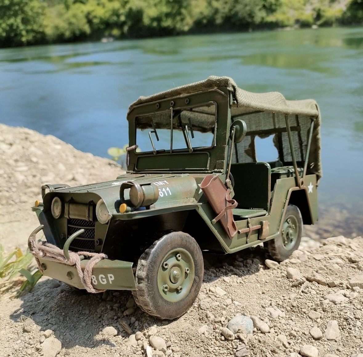 Ford Modellautos: Ford Mutt M151 aus Blech – Neu und originalverpackt aus Langendorf von Blechfahrzeuge 3