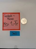 20.- Fr. Gedenkmünze Ab: 1.- Fr.