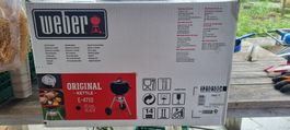 Weber Holzkohle Kugelgrill E-4710, Original Kettle, Neu!