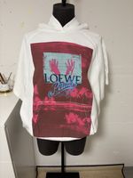 Loewe Paula's Ibiza Hoodie kurzarm weiss Grösse S