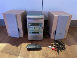 Philips Stereoanlage und Kassettenrekorder
