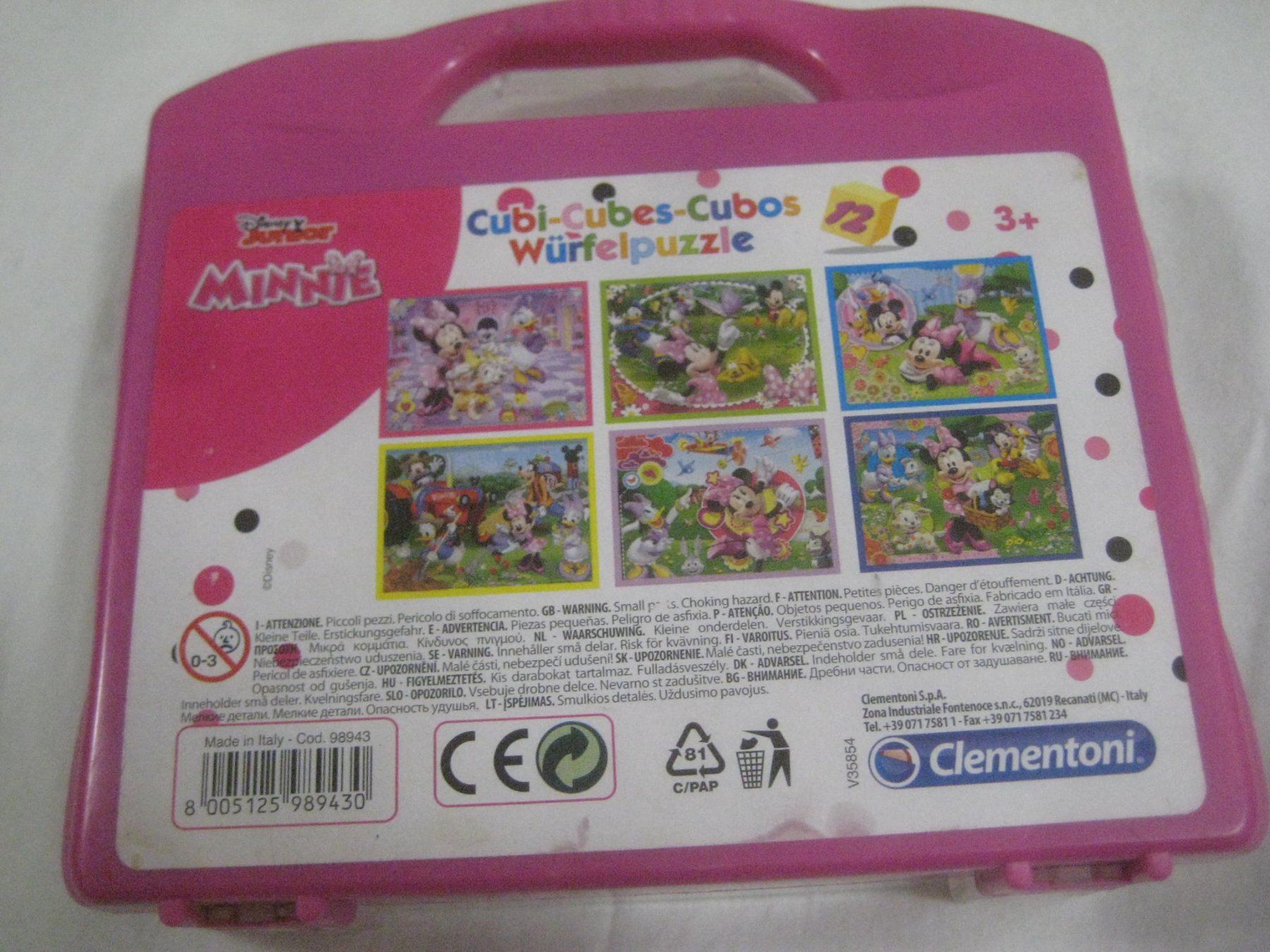 Puzzle: MINNI  PUTZLE   WÜRFEL – Nuovo e nell'imballaggio originale da Uster venduto da flocke1 3