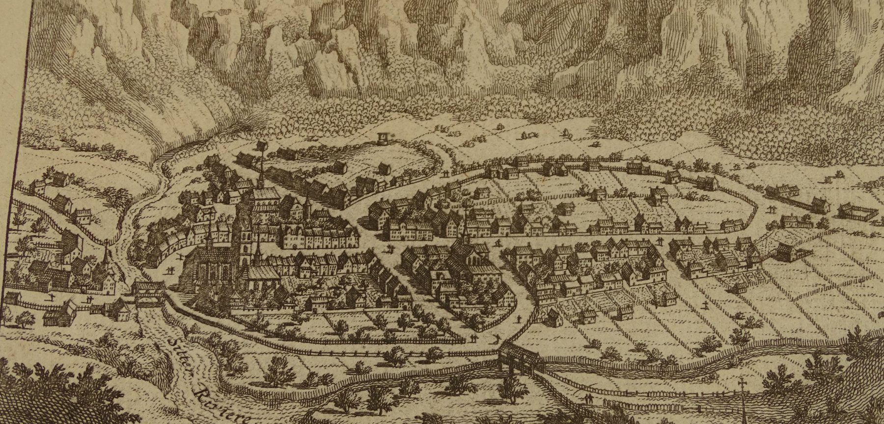Incisioni: APPENZELL, KUPFERSTICH 1778 – Usato da Grüningen venduto da Kartensammler 3