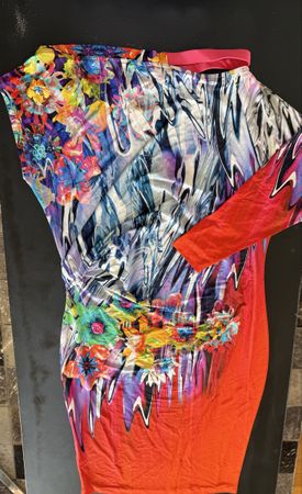Robe  motif fleuri, taille M
