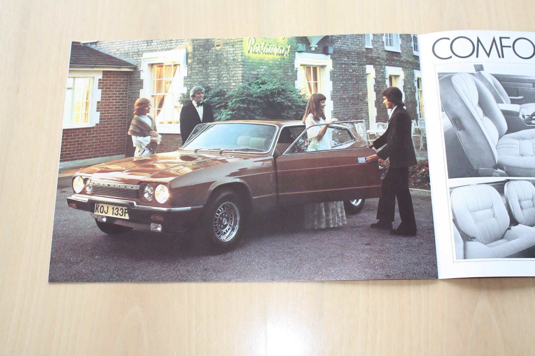 Dokumente: Relaint Scimitar GTE Prospekt NL – Gebraucht aus Wikon von erwin400 4
