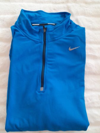 T-shirt de course Nike Element, taille XL, Bleu azur!