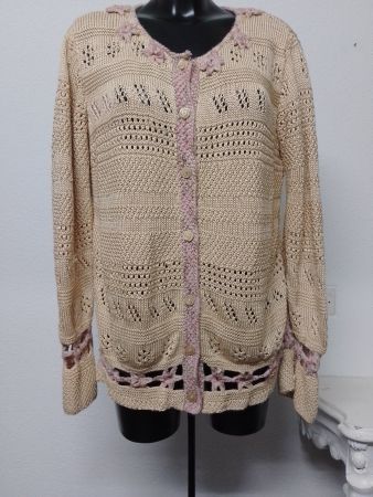 Interessante Strickjacke Gr.M/L