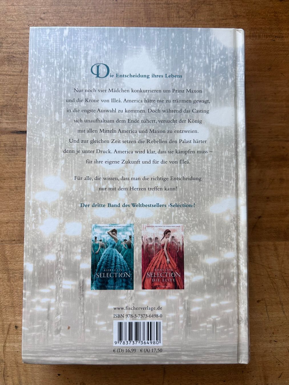 Libri: Selection - der Erwählte von Kiera Cass – Usato da Rickenbach Sulz venduto da sinbin 1