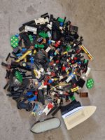 Lego Konvolut Bausteine mit Figuren und Booten gebraucht