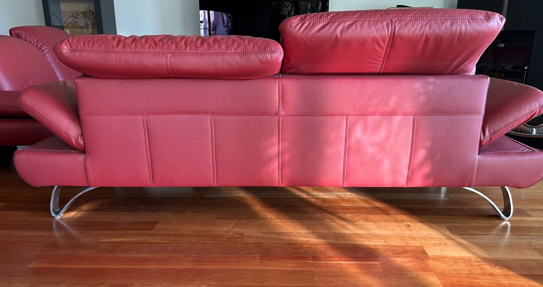 Divani: Leder Sofa Bordaux – Usato da Binningen venduto da Rose_Basel 1
