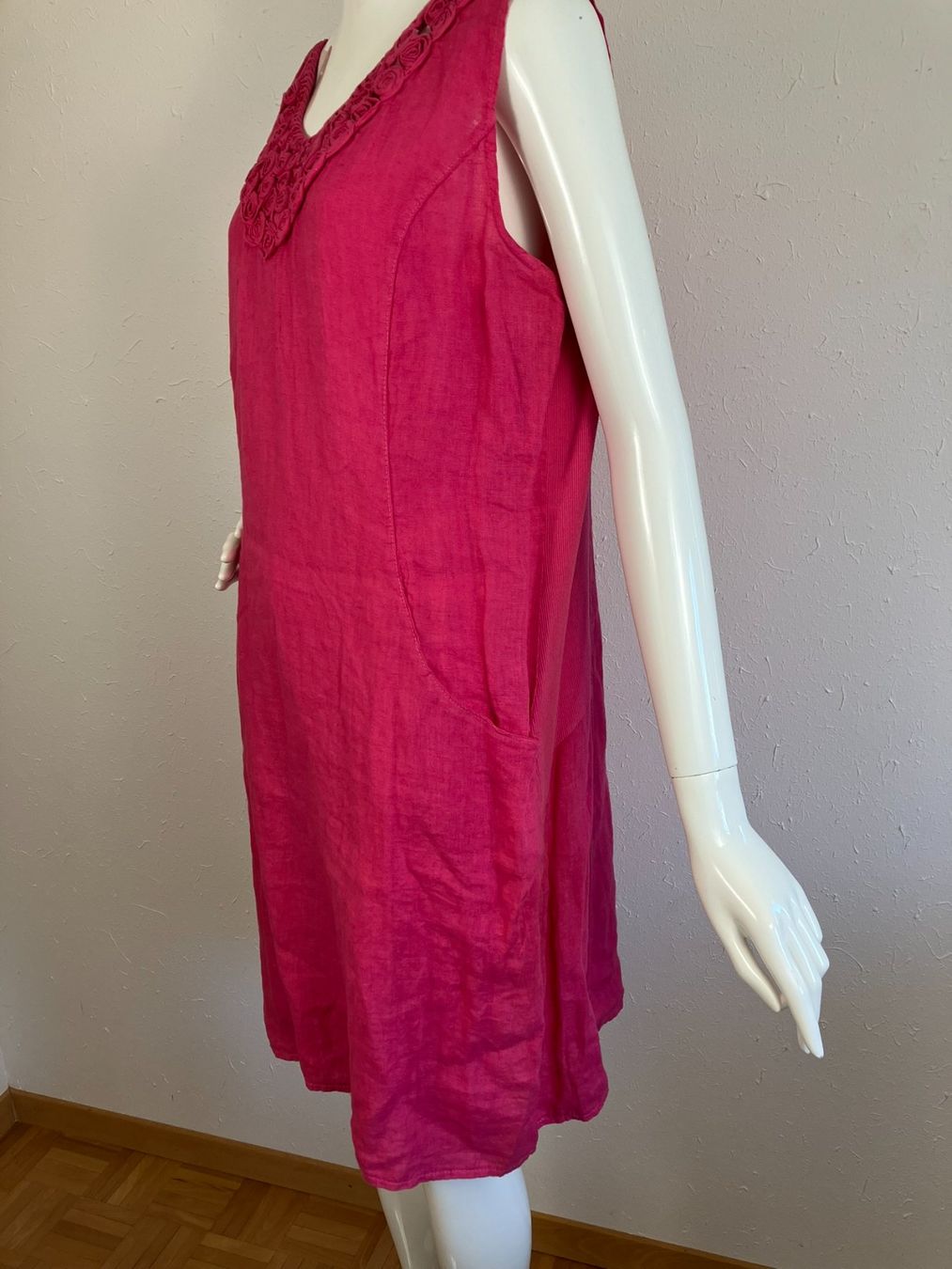 Kleiderpakete: 2 x Leinenkleider pink und hellblau ca.Gr44 – Gebraucht aus Laupen ZH von kar_lfz6 3
