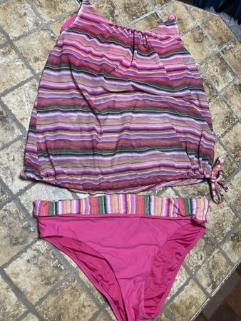 Beldona chic costume da bagno-Tg L-top e mutandine