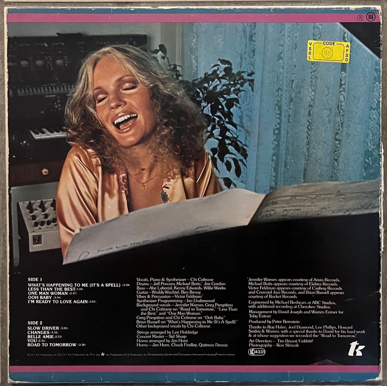 Schallplatten: CHI COLTRANE - ROAD TO TOMORROW - 33 Tours – Gebraucht aus Bussigny von vinyl-pas-cher 1