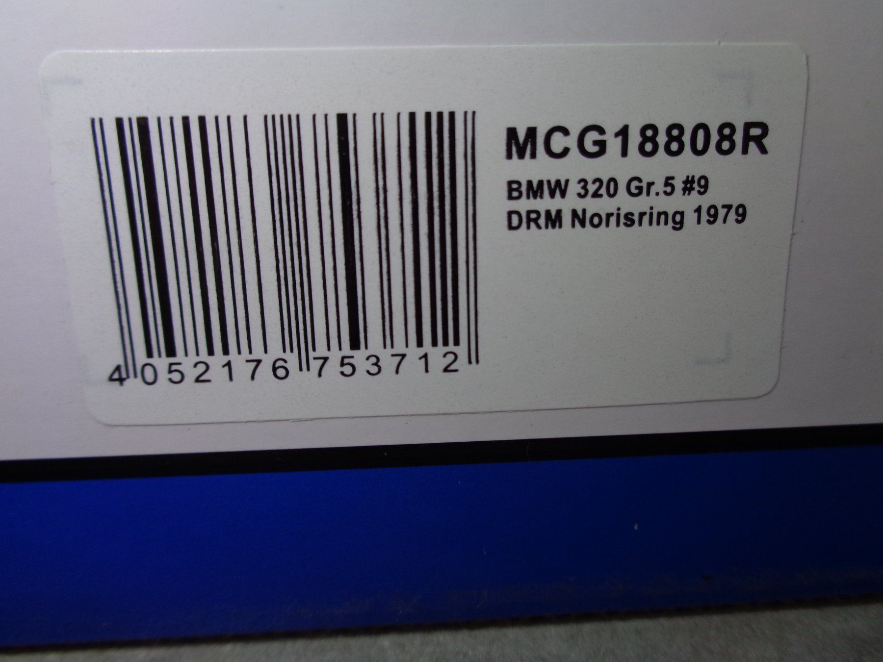 BMW Modellautos: MCG 1:18 BMW 320 Gr.5 DRM 1979 – Neu und originalverpackt aus Reconvilier von rallycar 5