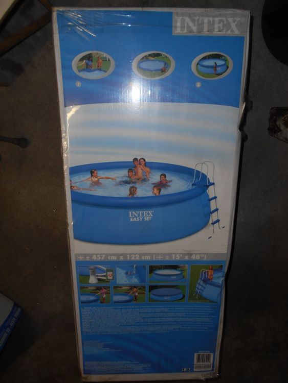 INTEX Pool Schwimmbecken 4.57x1.22m  neu & originalverpackt 1